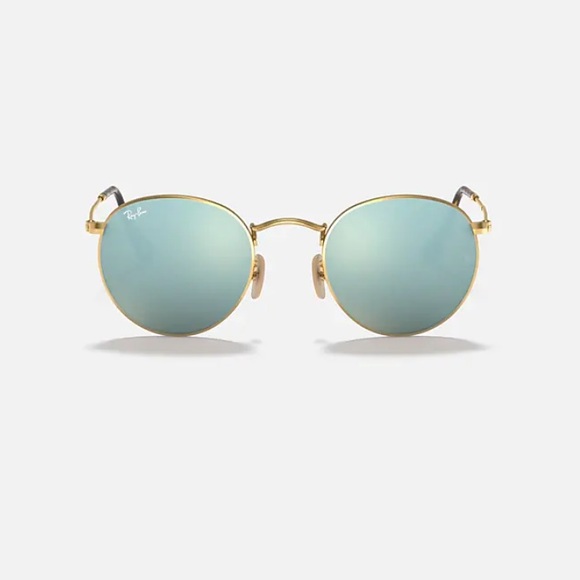 Ray-Ban Round Mirrored Sunglasses - Picture 2 of 5